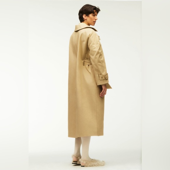 NWT ZARA OVERSIZED TRENCH LIMITED EDITION SIZE XS - Picture 4 of 4